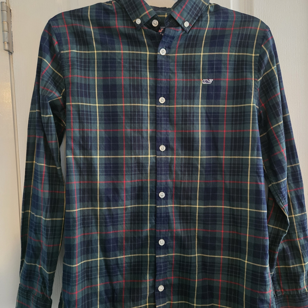 Vineyard Vines Multicolor Plaid Button-Down Shirt